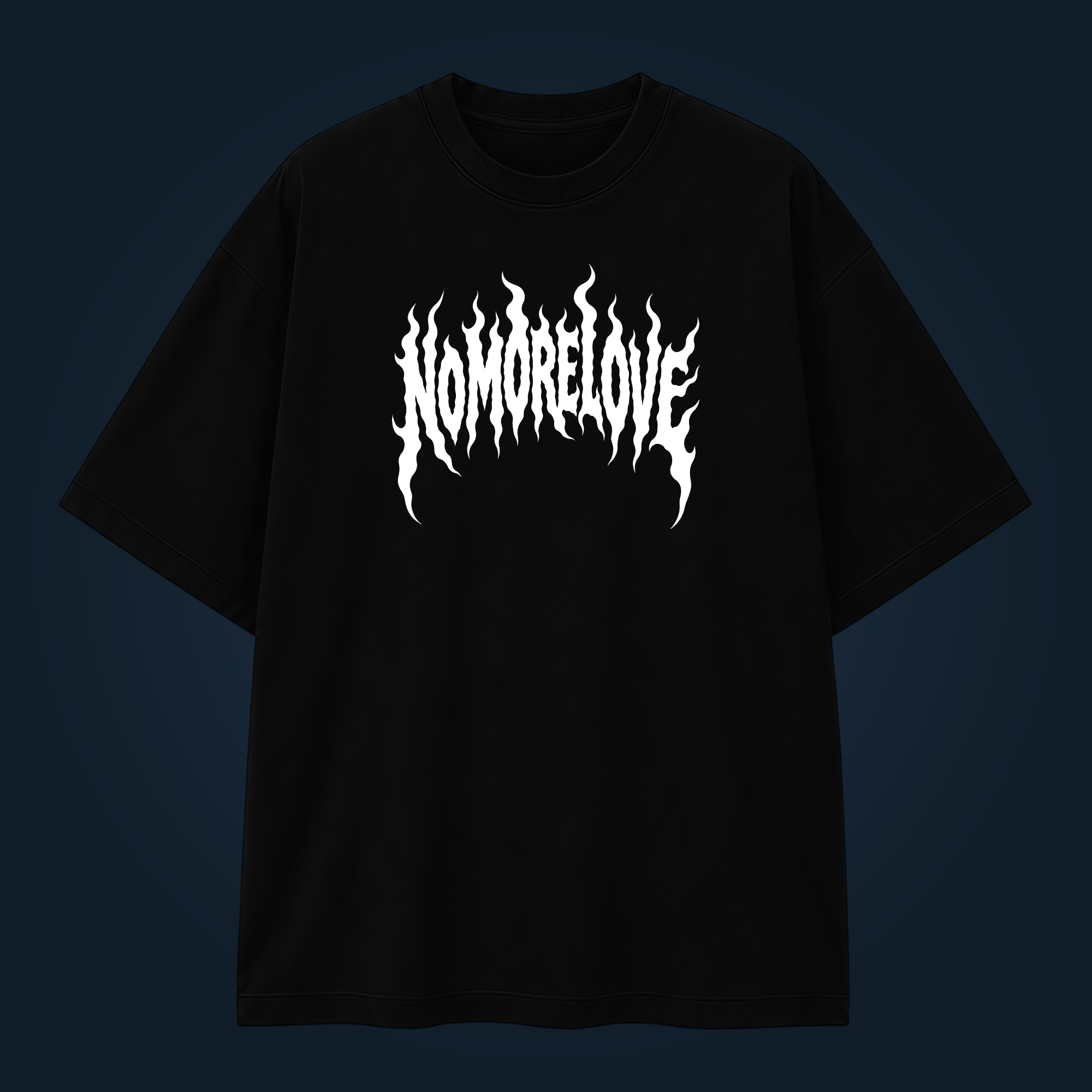 NO MORE LOVE oversized t-shirt - Image 2
