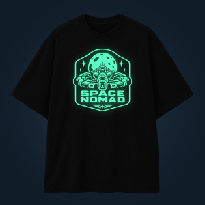 SPACE NOMAD oversized t-shirt