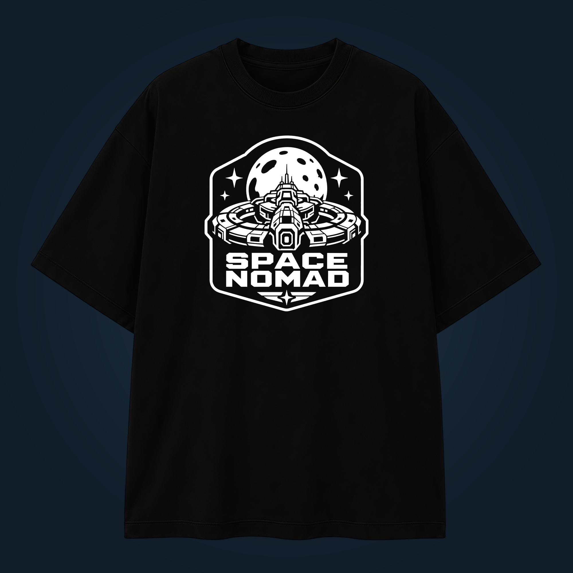 SPACE NOMAD oversized t-shirt - Image 2