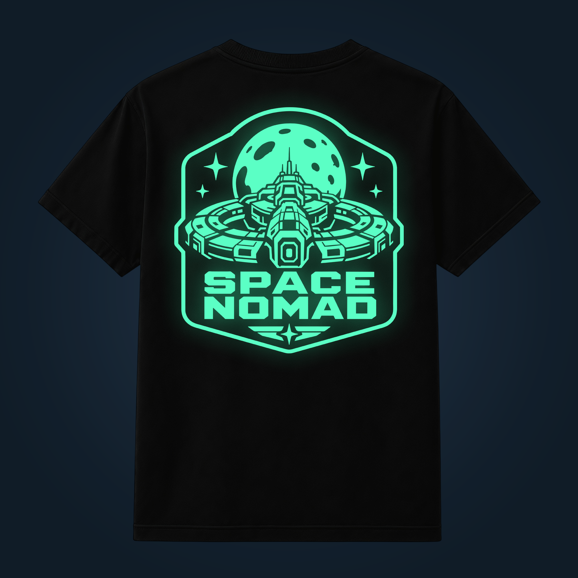 SPACE NOMAD back print