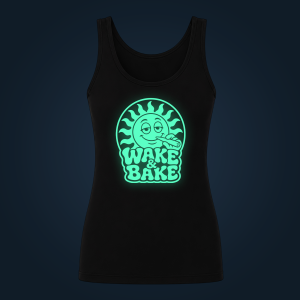WAKE & BAKE tank top women