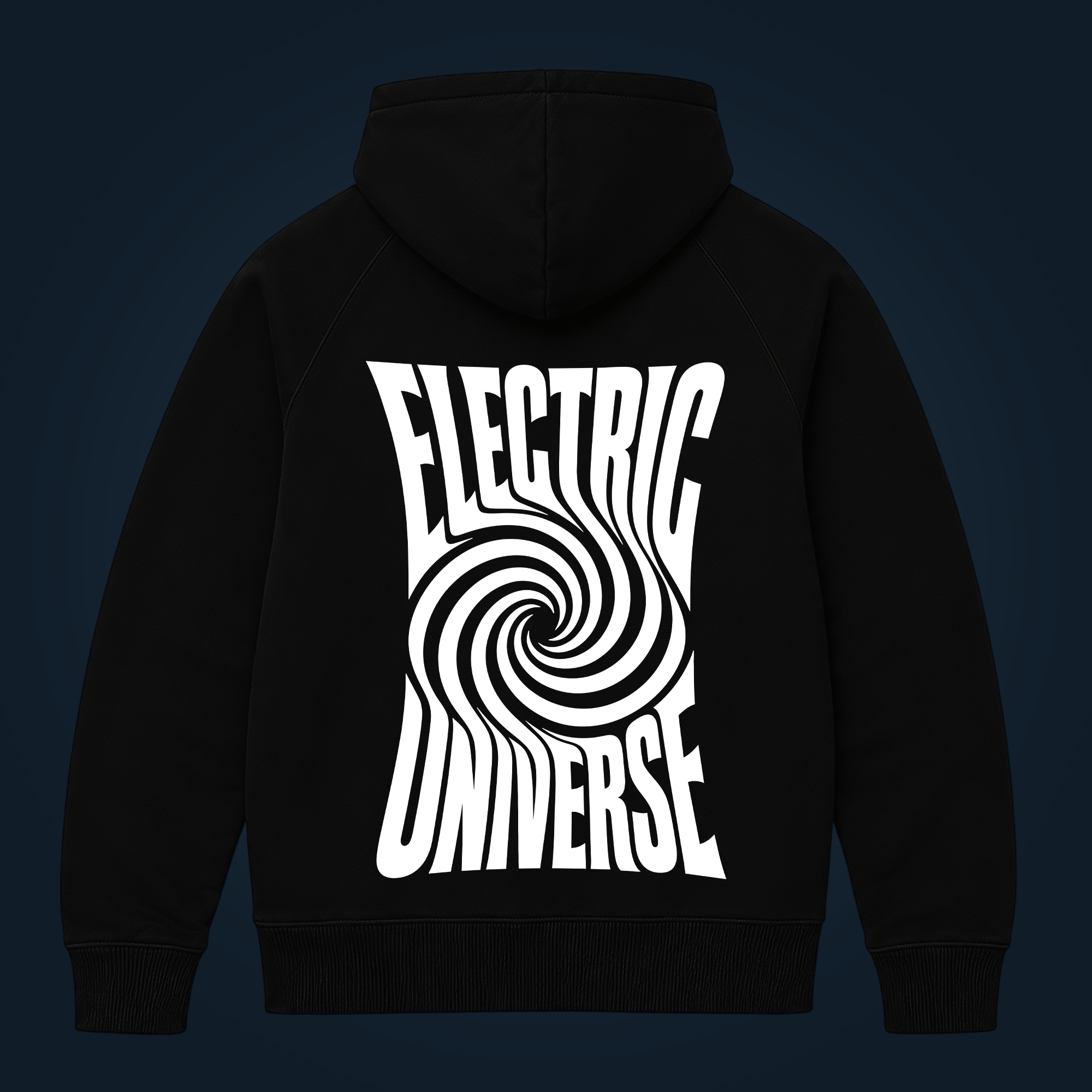 ELECTRIC UNIVERSE zipped hoodie - Image 2