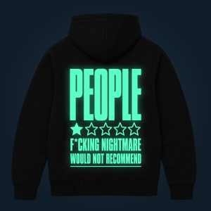 PEOPLE zipped hoodie