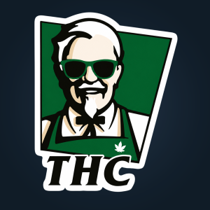 FRIED STICKER 80 × 95 mm