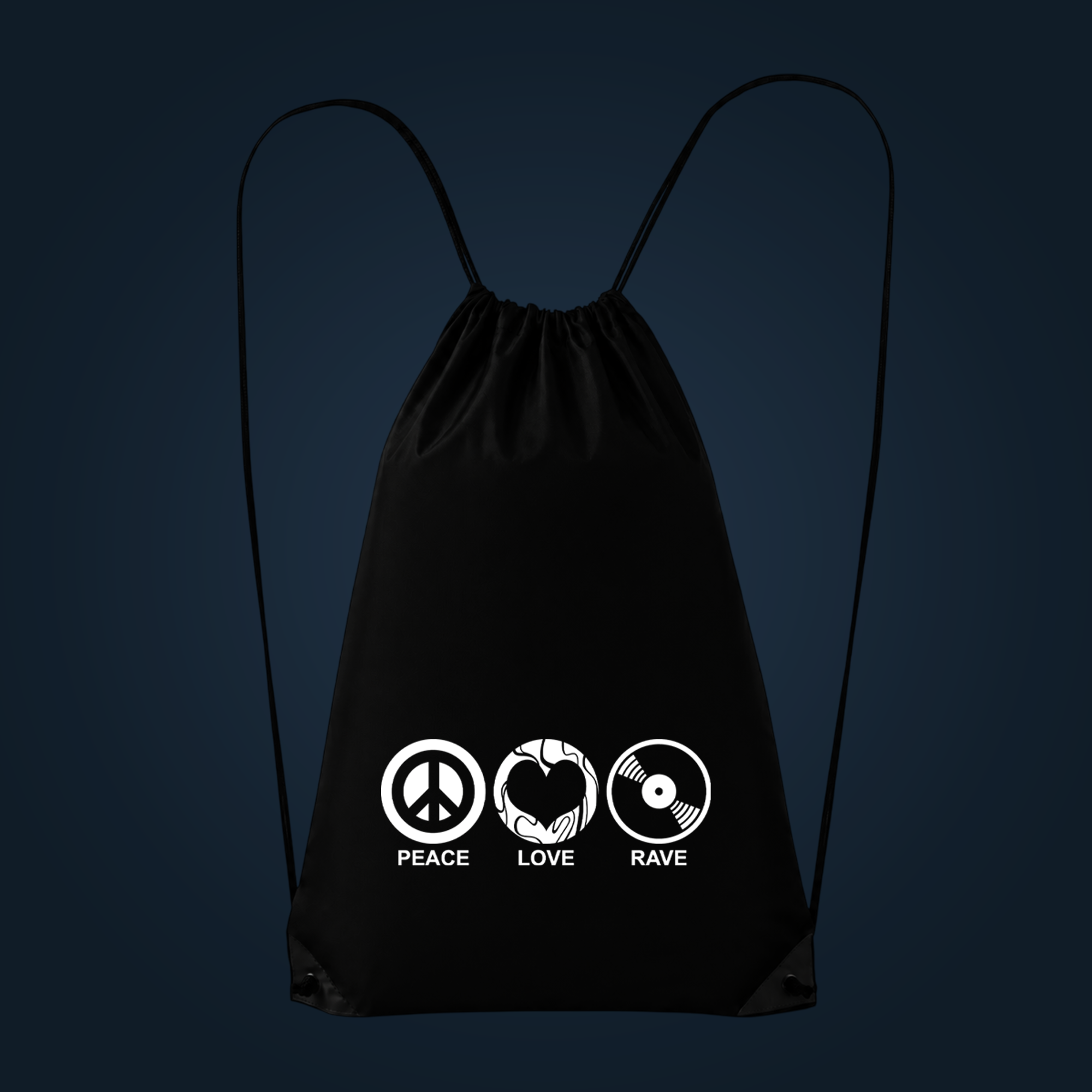PEACE, LOVE, RAVE BAG - Image 2