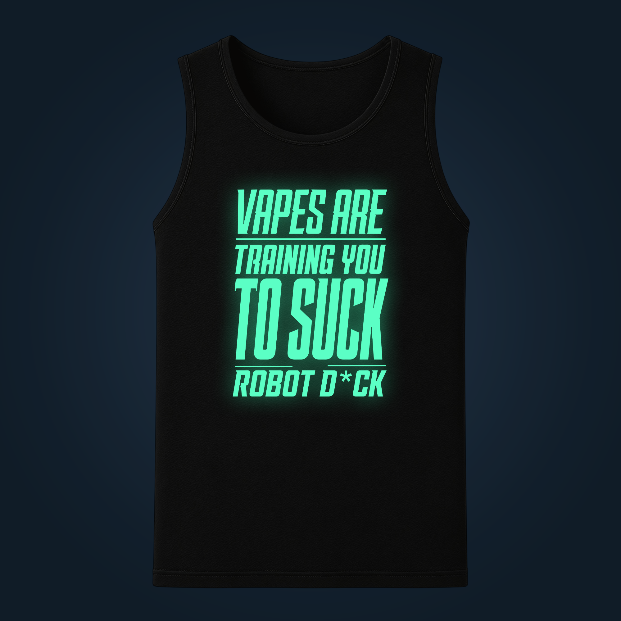 SUCK TRAINING tank top men