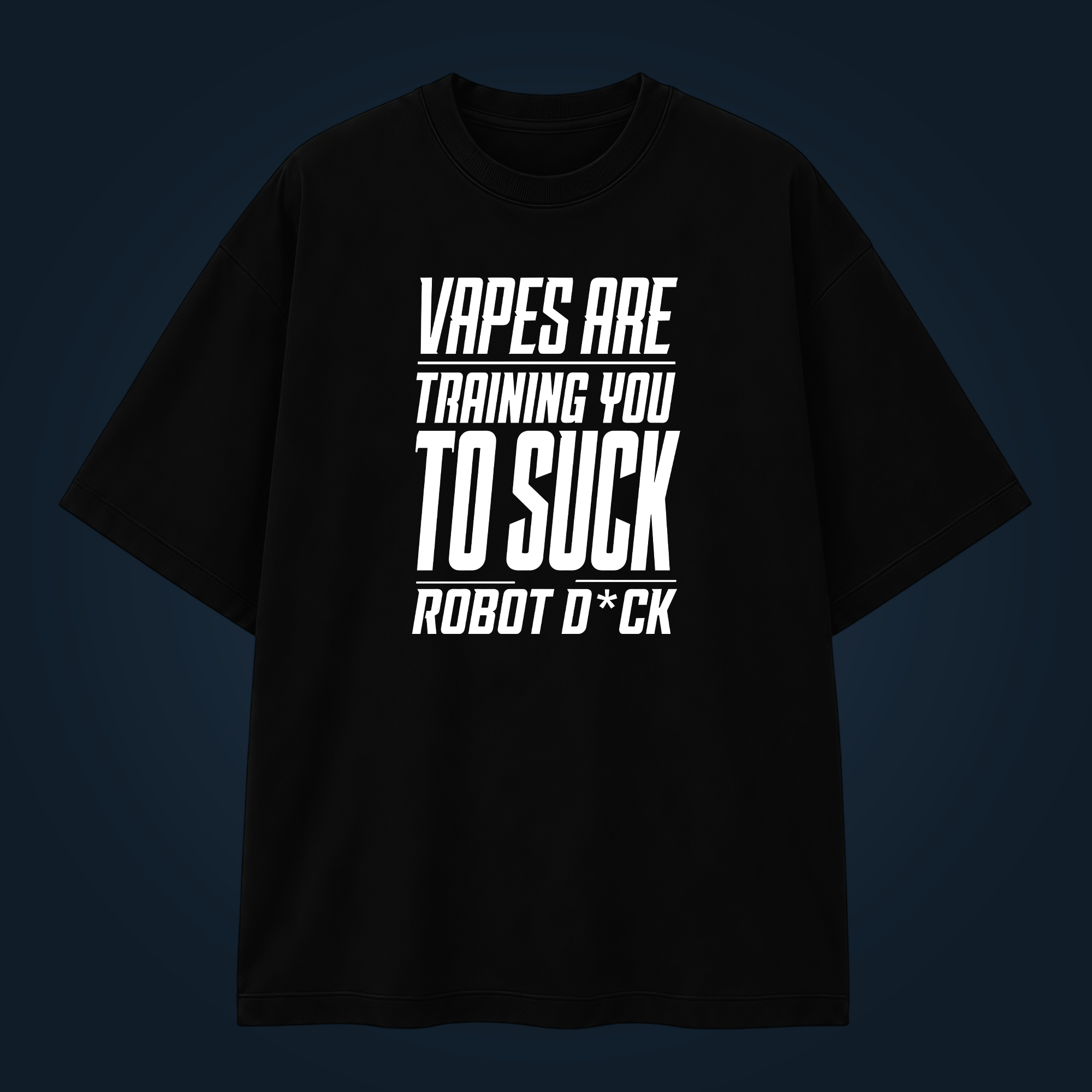 SUCK TRAINING oversized t-shirt - Image 2