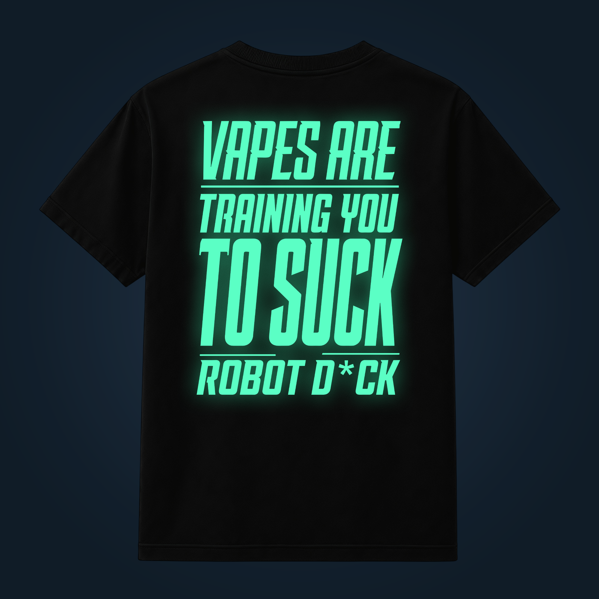SUCK TRAINING back print