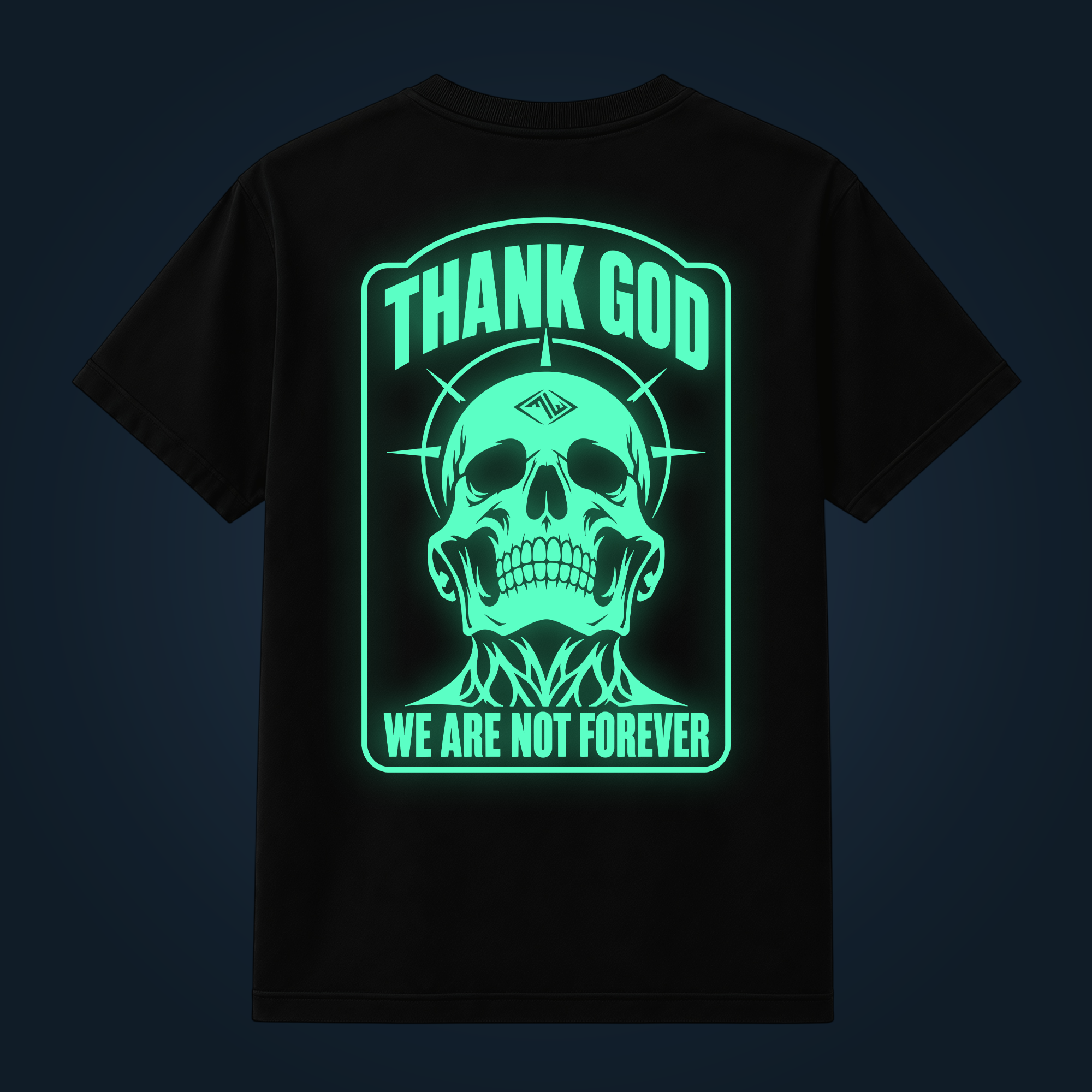 THANK GOD back print
