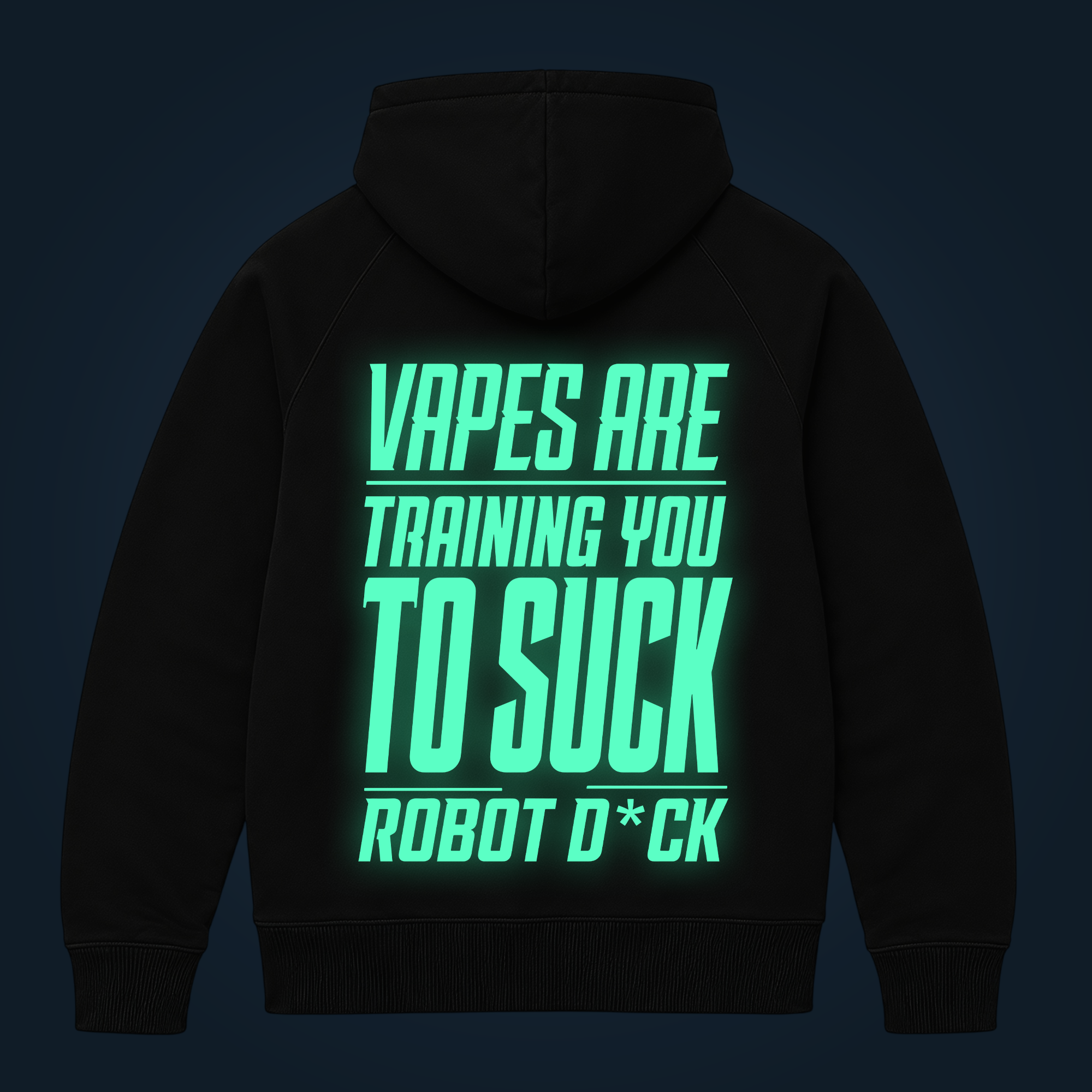 SUCK TRAINING zipped hoodie