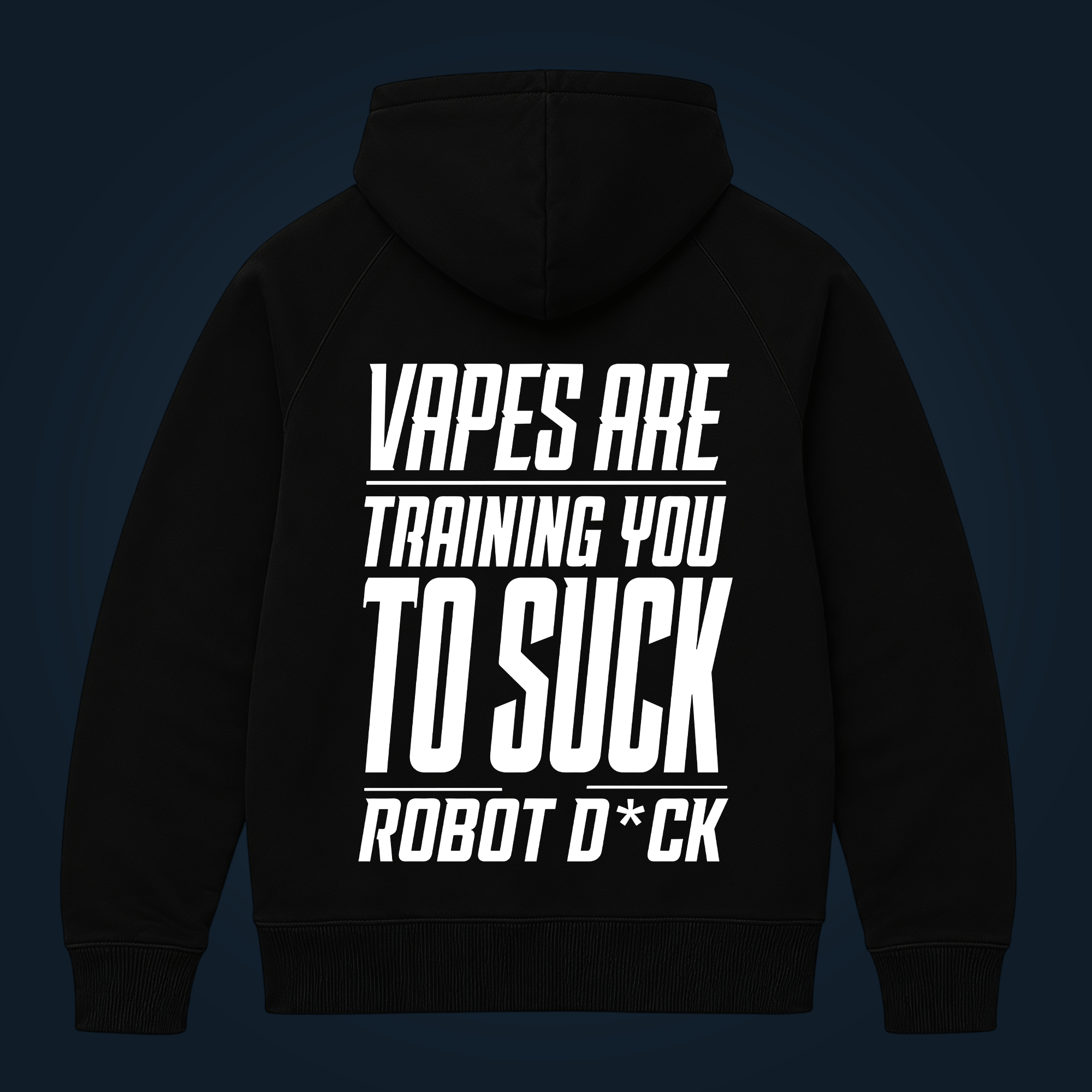 SUCK TRAINING zipped hoodie - Image 2