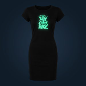 NOT FROM HERE dress