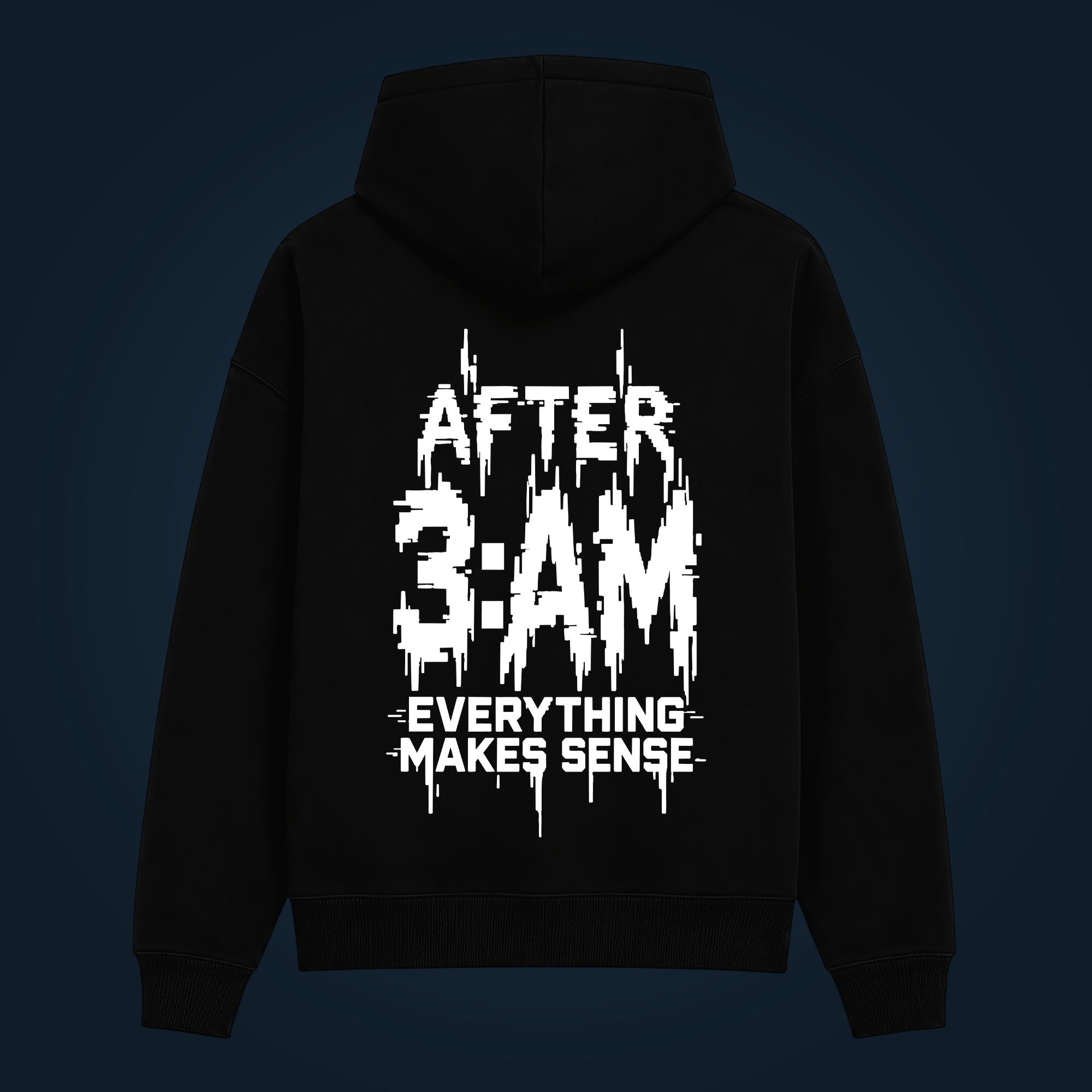AFTER 3:AM hoodie back print - Image 2