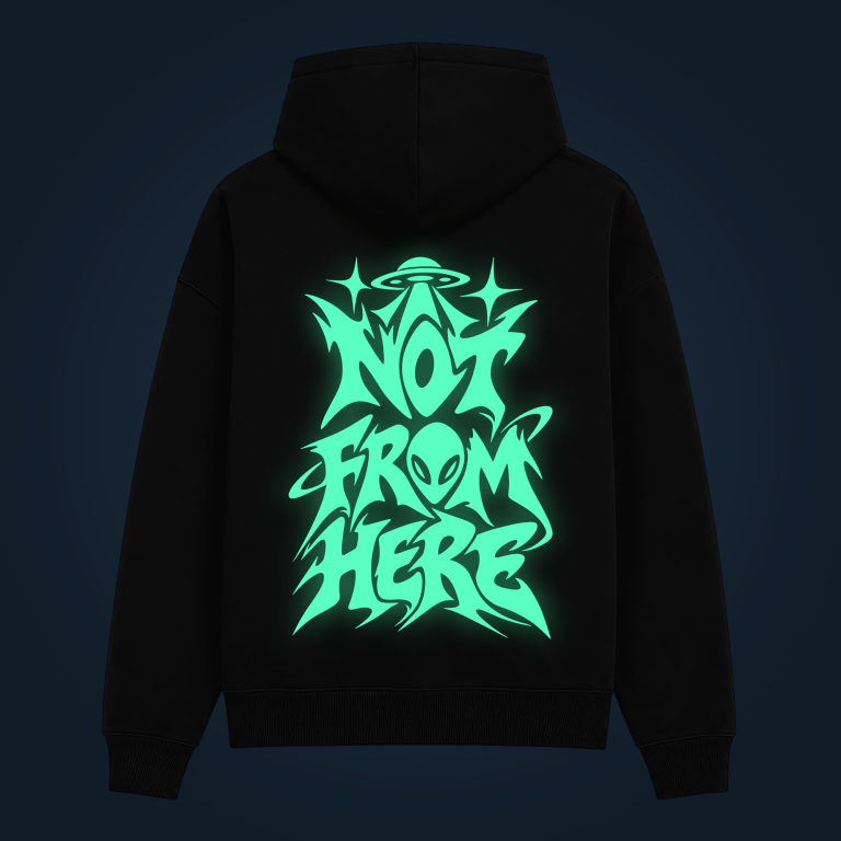NEW HOODIE BACK NOT FROM HERE GREEN