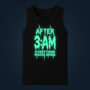 AFTER 3:AM tank top men