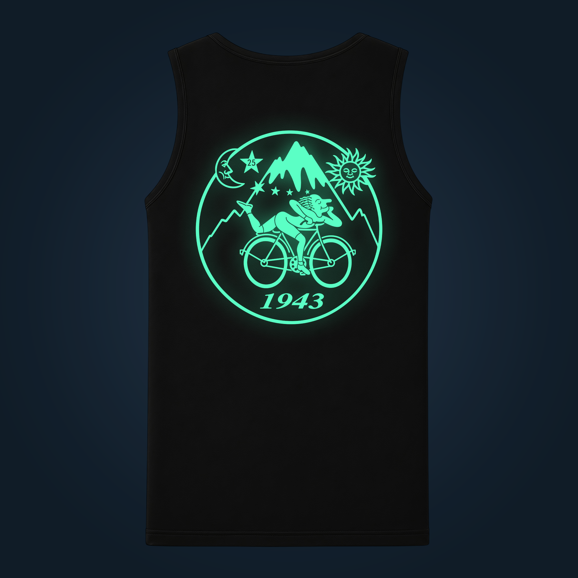 BICYCLE DAY tank top men back print