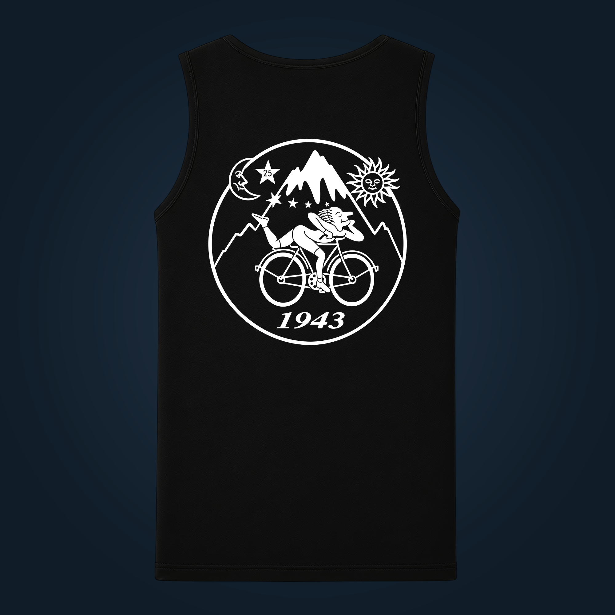 BICYCLE DAY tank top men back print - Image 2