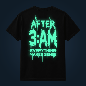 AFTER 3:AM back print