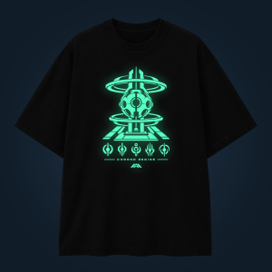 CHRONO ENGINE oversized t-shirt