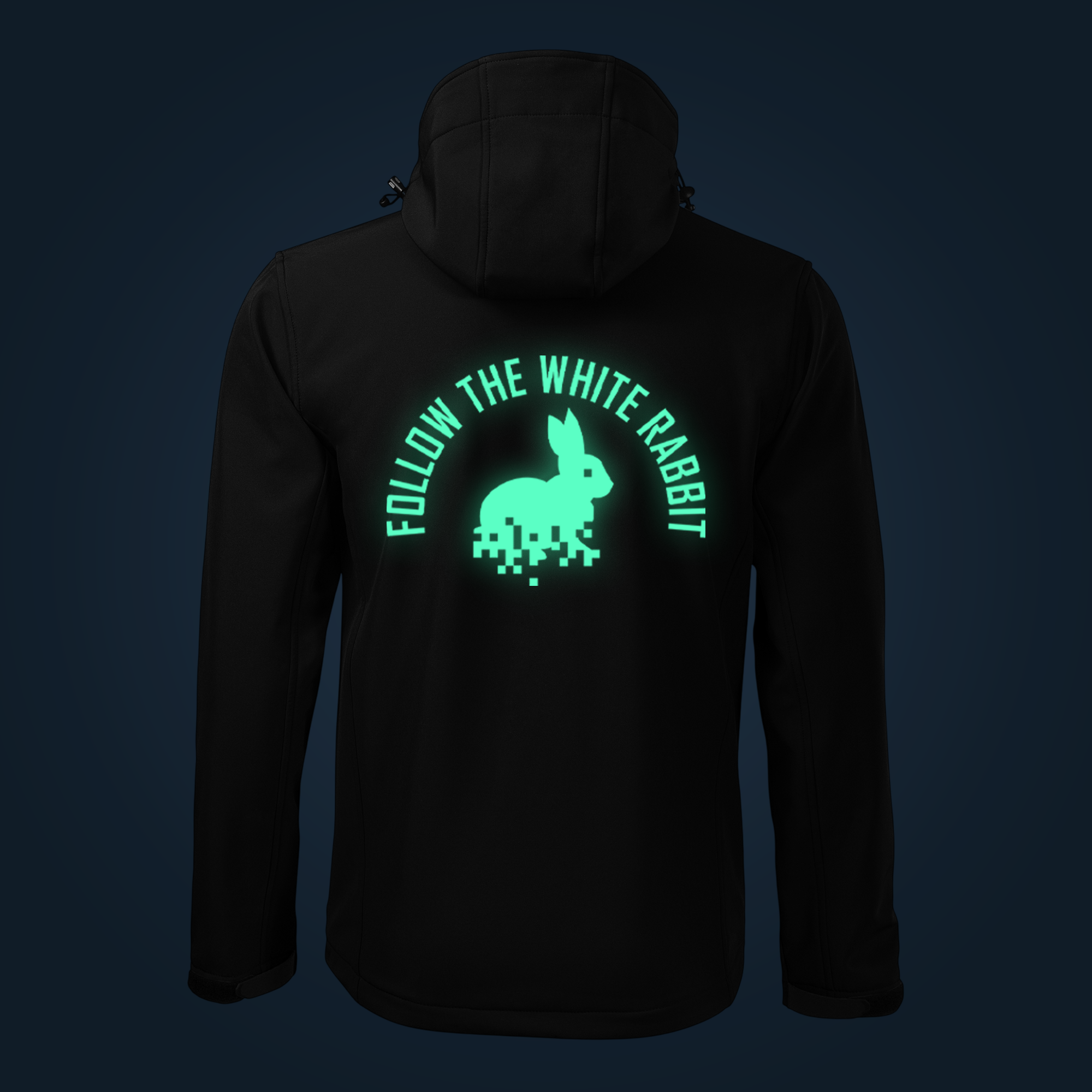 FOLLOW THE WHITE RABBIT JACKET