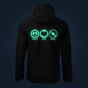 PEACE, LOVE, RAVE JACKET