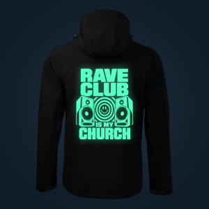 RAVE CLUB IS MY CHURCH JACKET